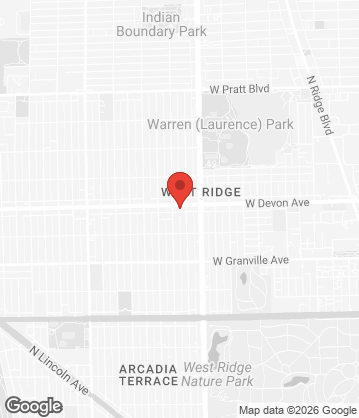 Map of Chicago - 2447 West Devon Avenue, Chicago, IL, 60659, US